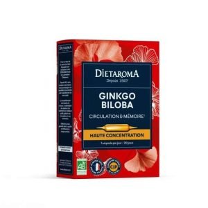 DIETAROMA C.I.P. GINKGO BILOBA 20 AMPOULES - DIETAROMA