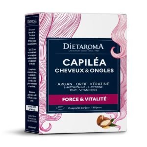 DIETAROMA CAPILEA FORTI CHEVEUX ET ONGLES 60 CAPSULES - DIETAROMA