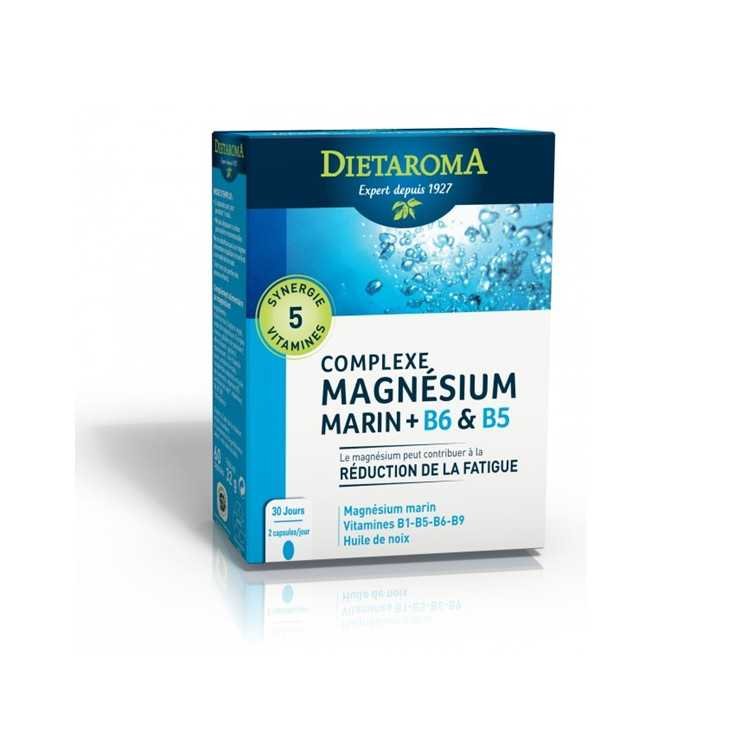 DIETAROMA COMPLEXE MAGNESIUM MARIN+ B6 ET B5 - DIETAROMA