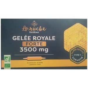 DIETAROMA LA RUCHE GELE ROYALE FORTE 3500 MG 20 AMPOULES - DIETAROMA