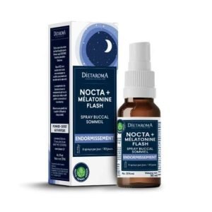 DIETAROMA NOCTA+MELATONINE FLASH SPRAY BUCCAL SOMMEIL 30 ML - DIETAROMA