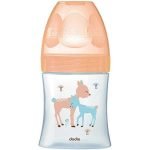 DODIE BIBERON ANTI COLIQUE VERRE TETINE PLATE 150ML BEIGE BICHE 0-6 M - DODIE