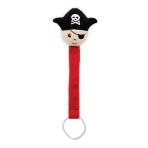 DODIE ATTACHE SUCETTE DOUDOU ROUGE PIRATE - DODIE