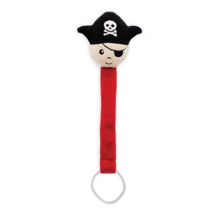 DODIE ATTACHE SUCETTE DOUDOU ROUGE PIRATE - DODIE