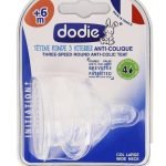 DODIE PACIFIER+ INITIATION WIDE NECK +6 MOIS 2 PIECES - DODIE