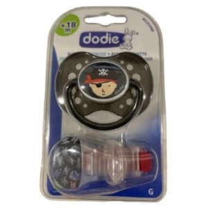 DODIE SUCETTE ANATOMIQUE + ATTACHE SUCETTE +18 MOIS - DODIE