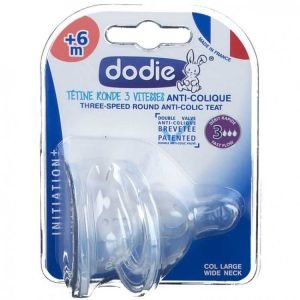 DODIE TETINE INI+ ANTI COLIQUE D3 +6M X2 - DODIE