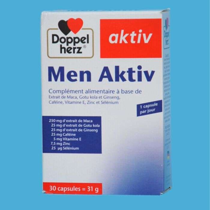 DOPPELHERZ MEN ACTIV 30 COMPRIMES - DOPPELHERZ