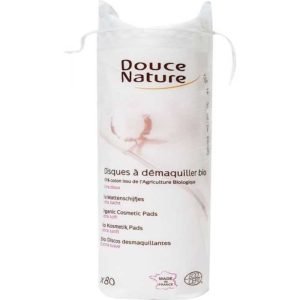 DOUCE NATURE DISQUES A DEMAQUILLER 80 UNITES - DOUCE NATURE