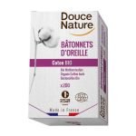 DOUCE NATURE 200 BATONNETS D&rsquo;OREILLE COTON BIO - DOUCE NATURE