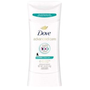 DOVE ADVANCED CARE INVISIBLE 74 G 72H - DOVE