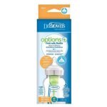 DR BROWN’S BIBERON OPTIONS+ + ANTI COLIC COL LARGE 330ML TETINE 3 MOIS+ - DR BROWNS