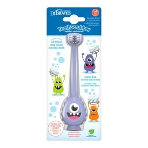 DR BROWNS BROSSE A DENTS BEBE 1-4 ANS MONSTRE VIOLLET - DR BROWNS