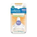 DR BROWNS OPTIONS+ TETINE COLE LARGE NIVEAU 4 PACK DE 2 9 MOIS + - DR BROWNS