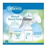 DR BROWNS TIRE LAIT MANUEL AVEC TETERELLE EN SILICONE SOFTSHAPE - DR BROWNS