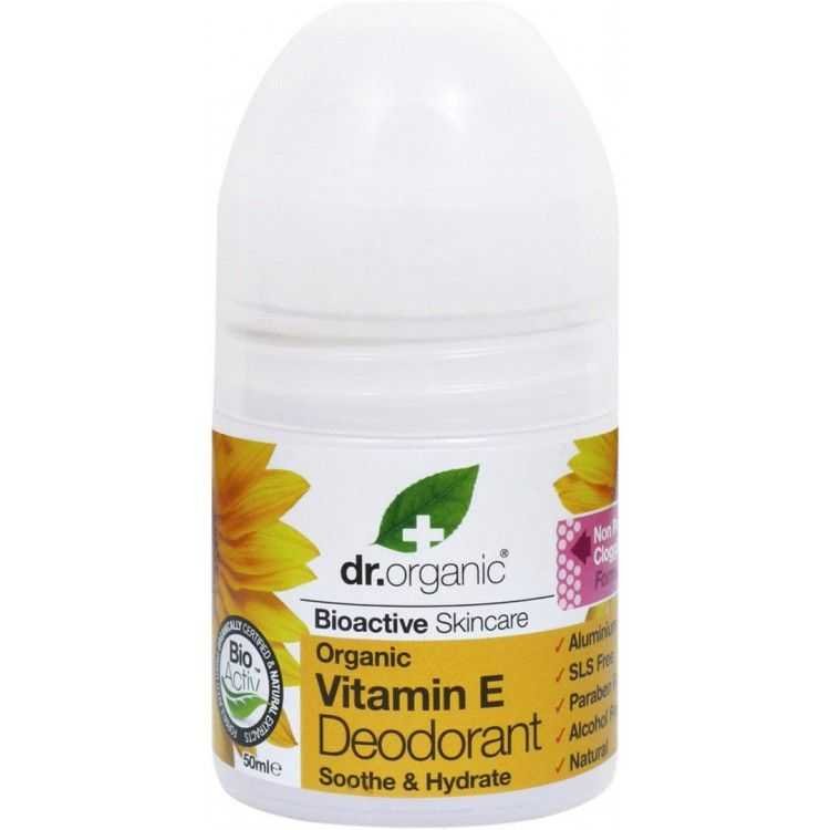 DR ORGANIC DEODORANT VITAMINE E BIO 50 ML - DR ORGANIC