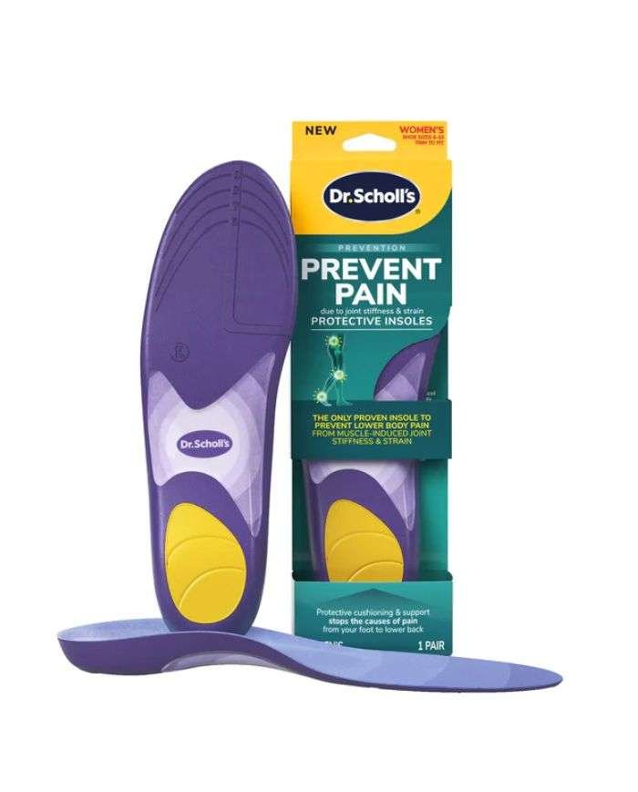 DR SCHOLLS PREVENTION DE DOULEUR SEMELLE FEMME TAILLE 6-10 - DR SCHOLLS