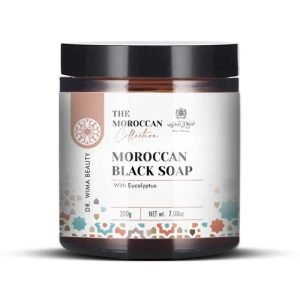 DR WIMA BEAUTY SAVON NOIR MAROCAIN A L&rsquo;EUCALYPTUS 200 G - DR WIMA BEAUTY
