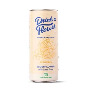 DRINK A FLOWER BOTANICAL LEMONADE RESOURCE ELDERFLOWER WITH LIME JUICE 25 CL - DRINK A FLOWER