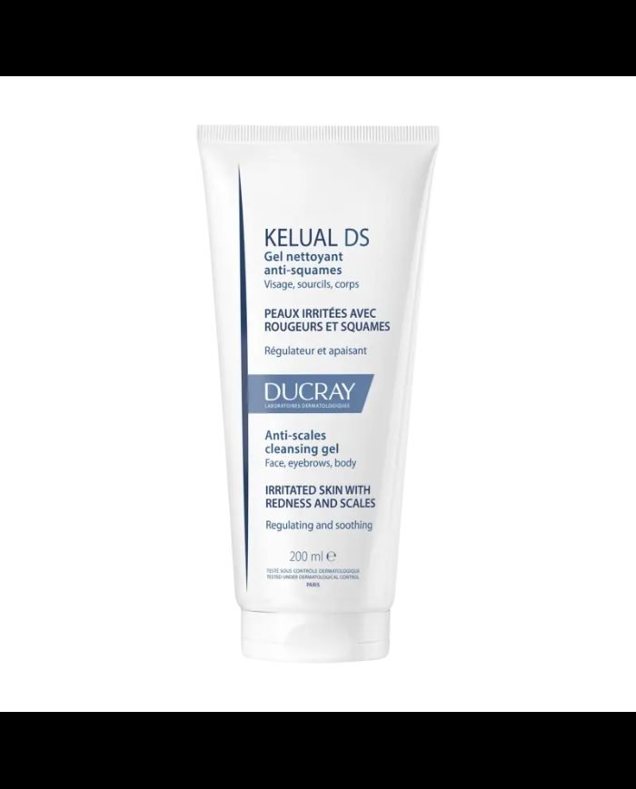 DUCRAY KELUAL DS GEL NETTOYANT ANTI SQUAMES 200 ML - DUCRAY