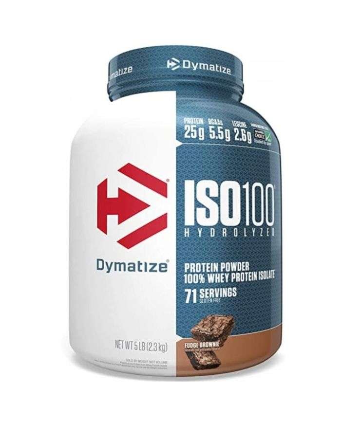DYMATIZE POUDRE PROTEIN ISO 100 BROWNIES 2.3 KG - DYMATIZE
