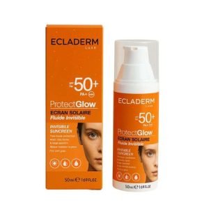 ECLADERM LUXE PROTECT GLOW ECRAN SOLAIRE SPF50 + FLUIDE INVISIBLE 50ML - ECLADERM
