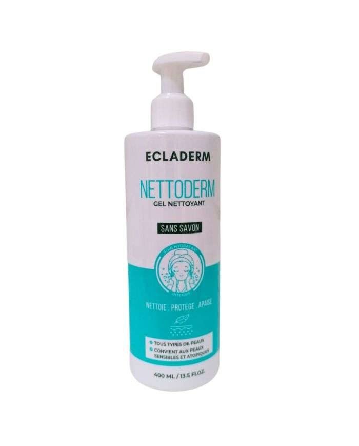 ECLADERM NETTODERM GEL NETTOYANT 400 ML - ECLADERM