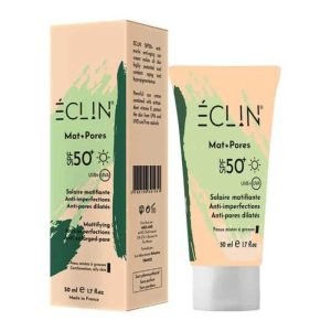 ECLIN MAT + PORES SOLAIRE MATIFIANTE SPF 50 ANTI IMPERFECTIONS 50 ML - ECLIN