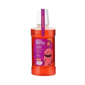ECODENTA BAIN DE BOUCHE ENFANT GOUT FRAISE 250ML - ECODENTA