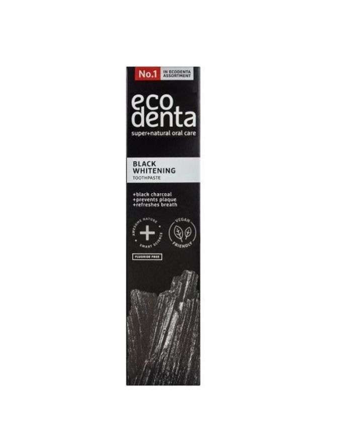ECODENTA DENTIFRICE BLANCHISSANT AU CHARBON ACTIF 100 ML - ECODENTA