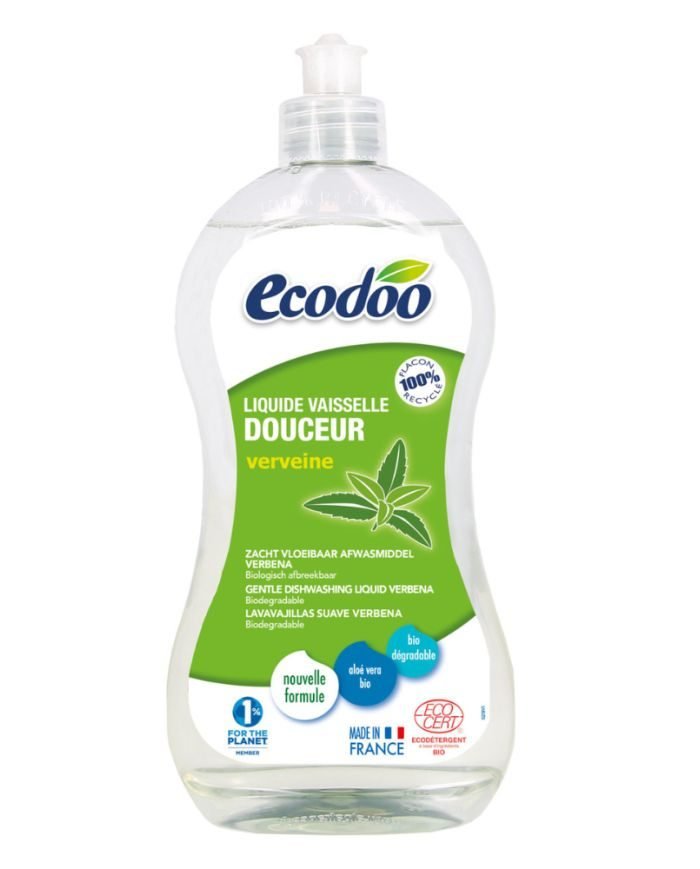 ECODOO NETTOYANT VAISSELLE DOUX VERVEINE 1 LITRE - ECODOO
