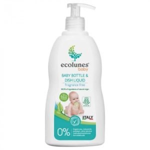 ECOLUNES BABY LIQUIDE LAVAGE BIBERON ECOLOGIQUE ET HYPOALLERGENIQUE 500 ML - ECOLUNES