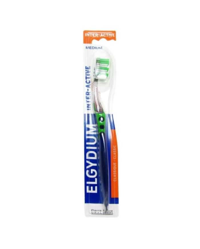 ELGYDIUM BROSSE A DENTS INTER ACTIVE MEDIUM - ELGYDIUM