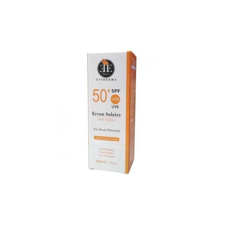 EPIDERMA ECRAN SOLAIRE ANTI TACHE SPF 50 - EPIDERMA