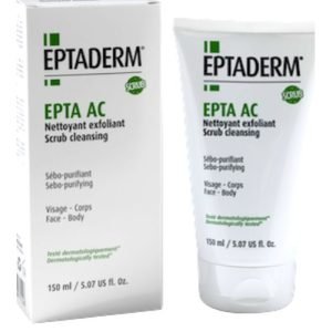EPTADERM EPTA AC NETTOYANT EXFOLIANT SEBO PURIFIANT VISAGE ET CORPS 150ML - EPTADERM