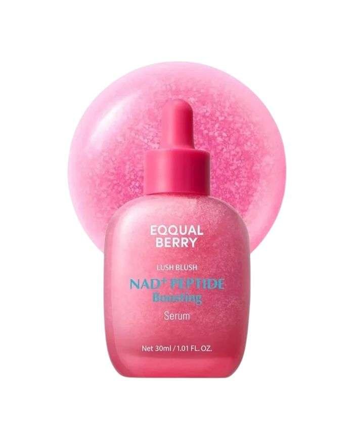 EQQUAL BERRY LUSH BLUSH NAD+PEPTIDE BOOSTING SERUM 30 ML - EQQUAL BERRY