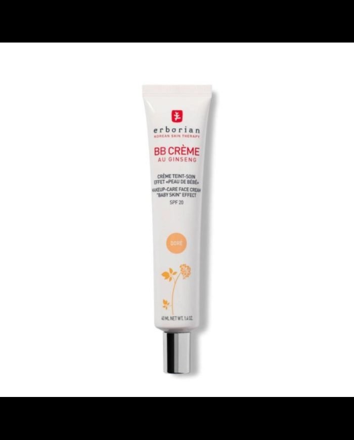 ERBORIAN BB CREME AU GINSENG CREME TEINT DORE SPF20 40 ML - ERBORIAN