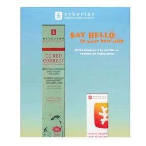 ERBORIAN DUO CC RED CORRECT 45ML + SKIN THERAPY 10ML - ERBORIAN