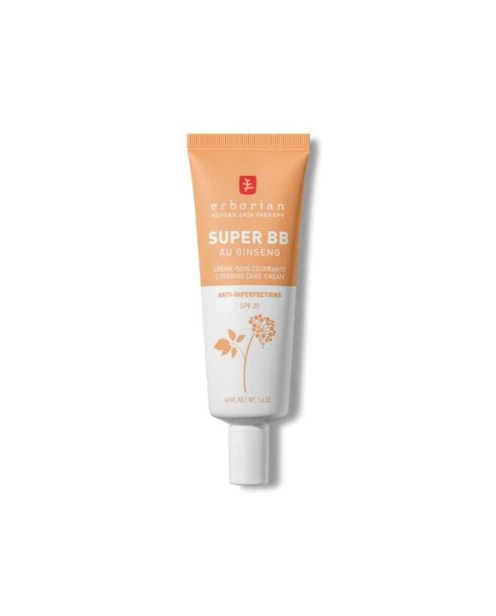 ERBORIAN SUPER BB CREME COUVRANTE AU GINSENG CREME TEINT DORE SPF20 40 ML - ERBORIAN