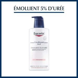 EUCERIN UREA REPAIR EMOLLIENT 5% D&rsquo;UREE 48H PARFUM APAISANT 250 ML - EUCERIN