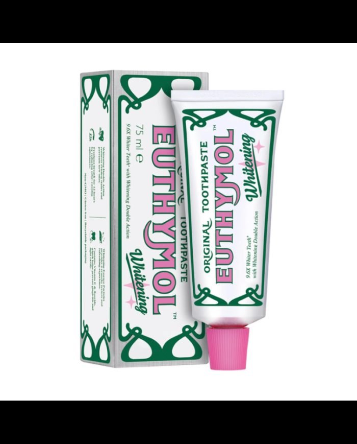 EUTHYMOL DENTIFRICE WHITER TEETH WITHE WHITENING DOUBLE ACTION 75 ML - EUTHYMOL
