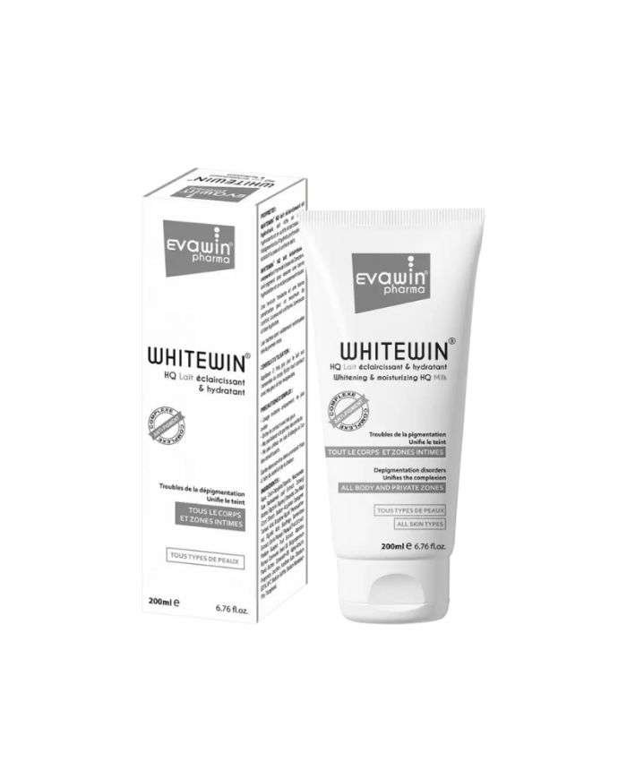 EVAWIN WHITEWIN HQ LAIT ECLAIRCISSANT ET HYDRATANT 200 ML - EVAWIN PHARMA