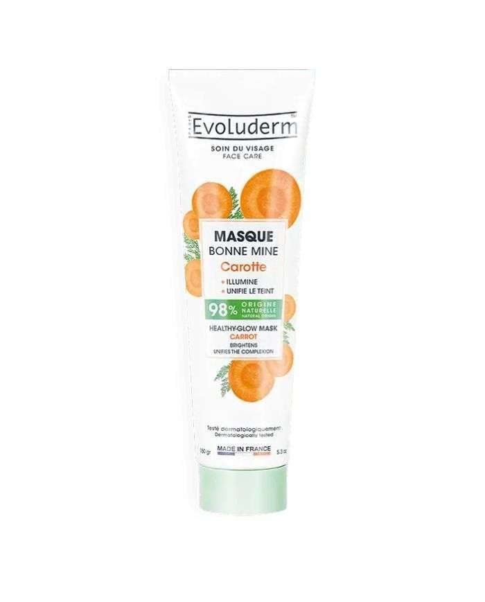 EVOLUDERM SOIN DU VISAGE MASQUE BONNE MINE CAROTTE 150 G - EVOLUDERM