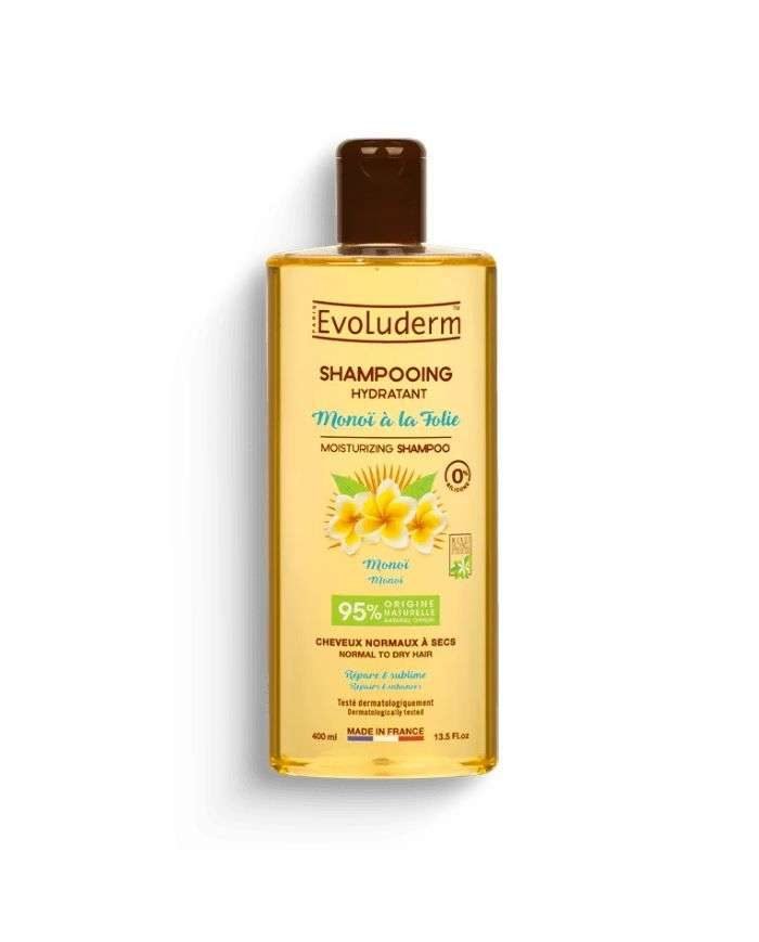 EVOLUDERM SHAMPOOING HYDRATANT MONOI A LA FOLIE 1000ML - EVOLUDERM