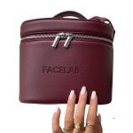 FACELAB THE VANITY VAULT BORDEAUX + MIROIR DE POCHE OFFERT - FACELAB