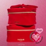 FACELAB TROUSSE VANITY NOEUD AVEC MINI MIROIRE OFFERTE - FACELAB
