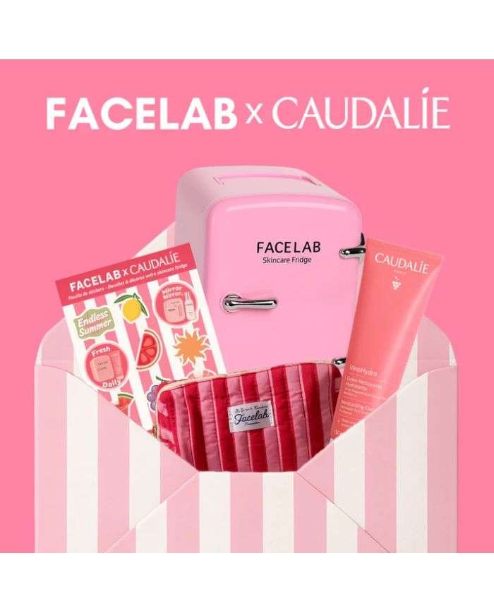 FACELAB X CAUDALIE SKINCARE FRIDGE BABY PINK - FACELAB