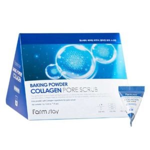 FARMSTAY COLLAGEN BAKING POWDER GOMMAGE PORE 25 PIECES - FARMSTAY