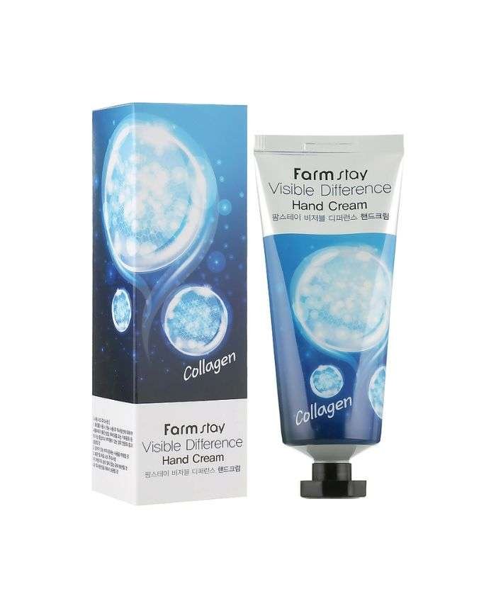 FARMSTAY COLLAGEN VISIBLE DIFFERENCE CREME MAINS 100G - FARMSTAY