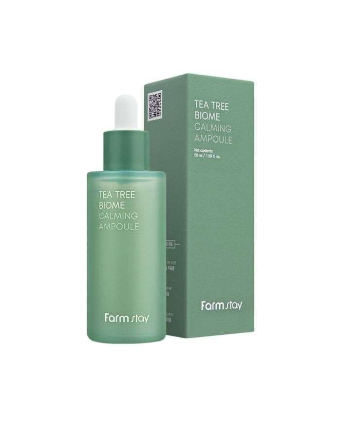 FARMSTAY TEA TREE BIOME AMPOULE CALMANTE 50 ML - FARMSTAY